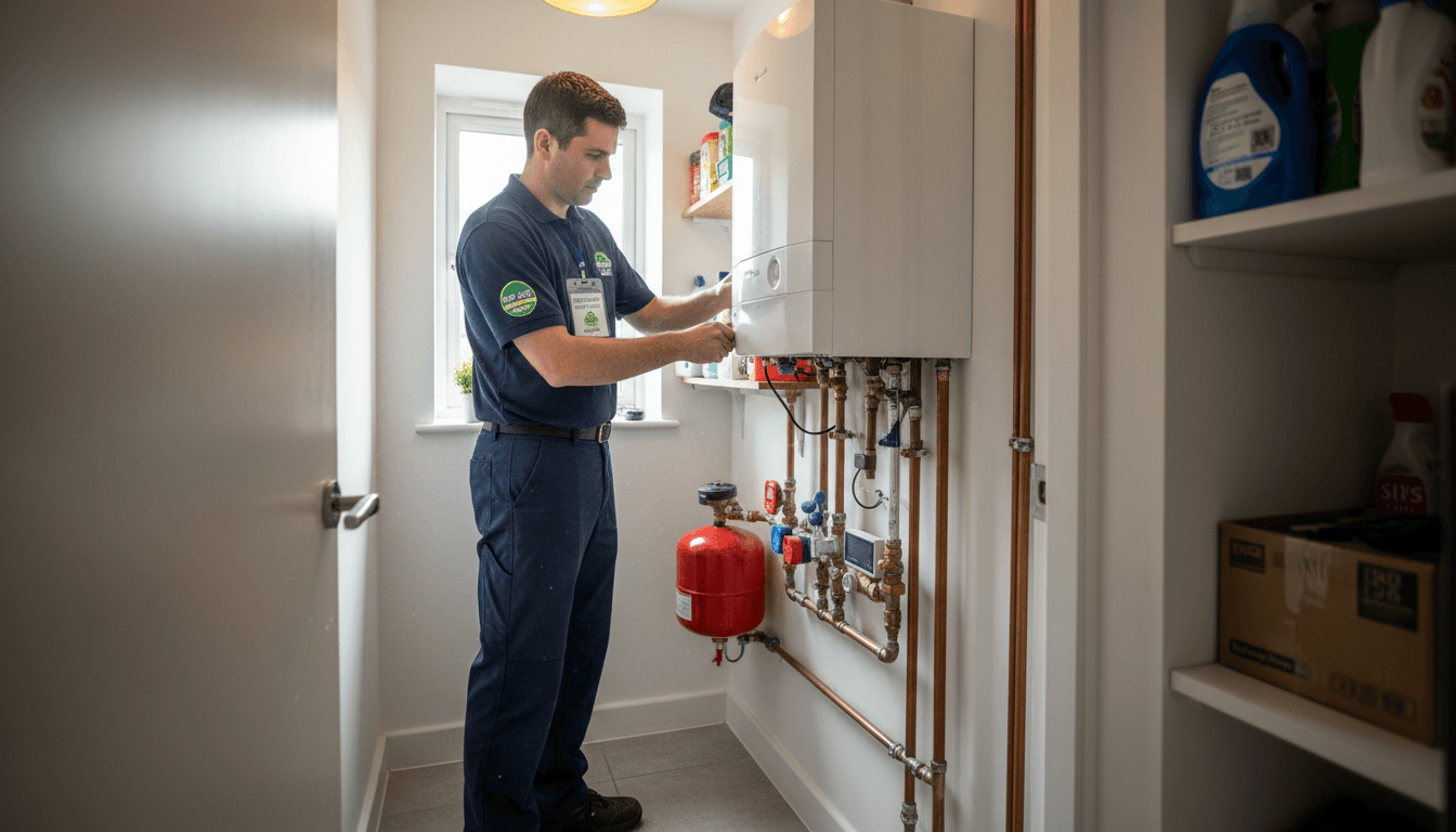 Central heating system maintenance