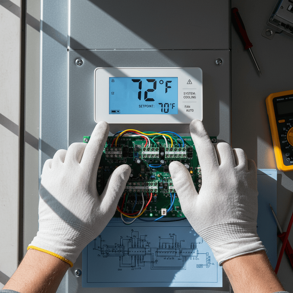 Thermostat repair and testing